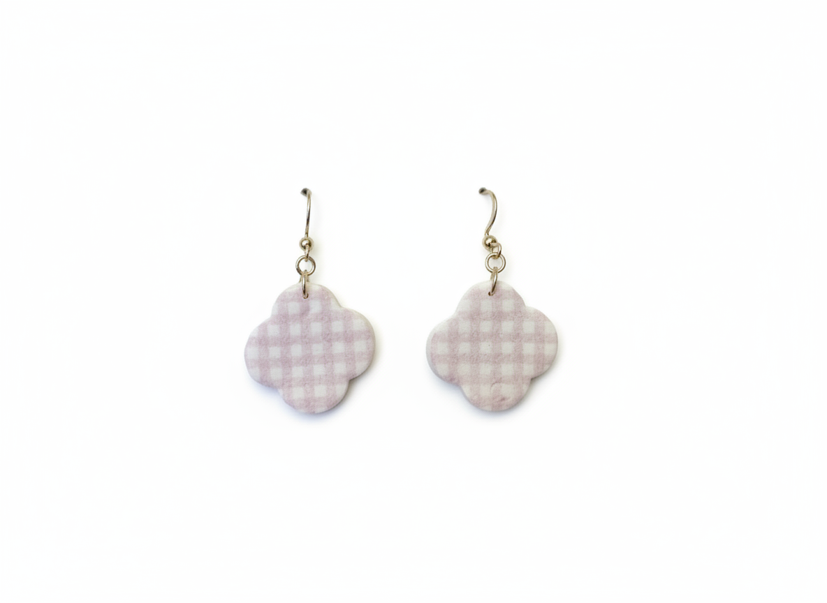 Soft Blush Gingham