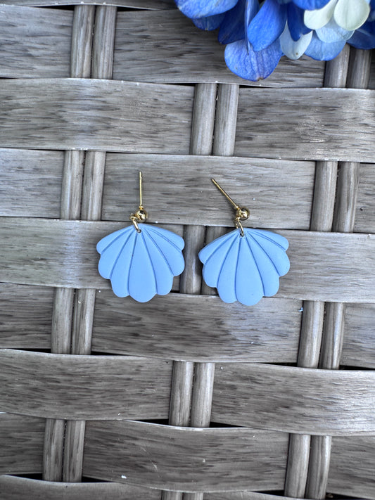 Blue Scallop Shells