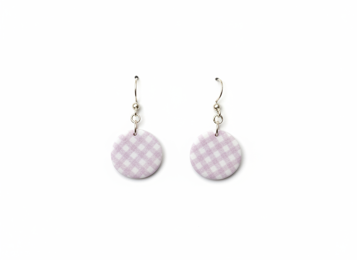 Soft Blush Gingham