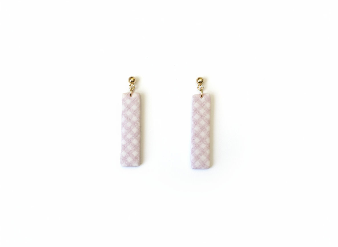 Soft Blush Gingham