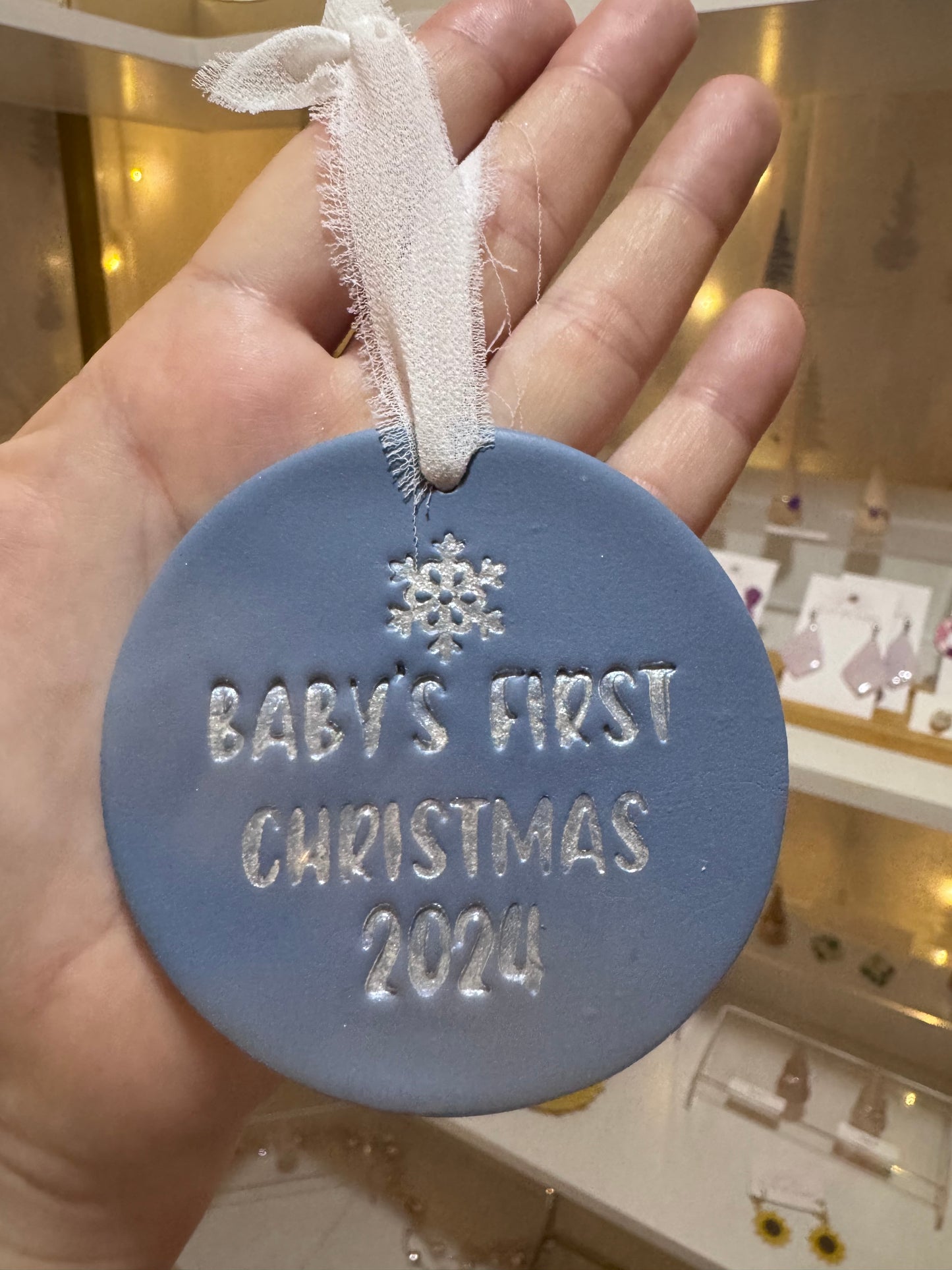 Baby’s First Christmas Ornament 2024