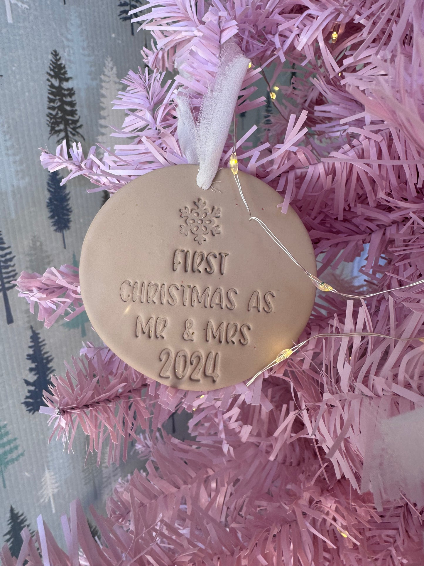 Mr. + Mrs. 2024 Ornament