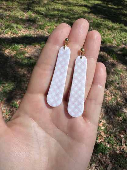 Soft Blush Gingham
