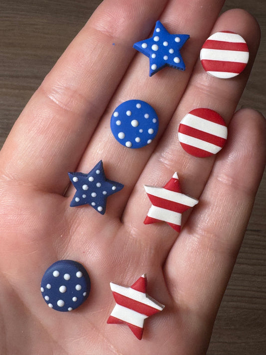 Patriotic Studs (Mix & Match)