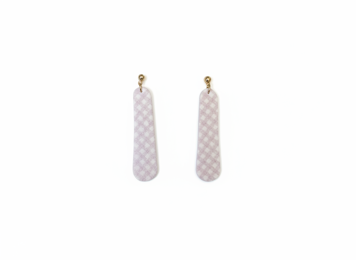 Soft Blush Gingham