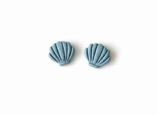 Scallop Shell Studs