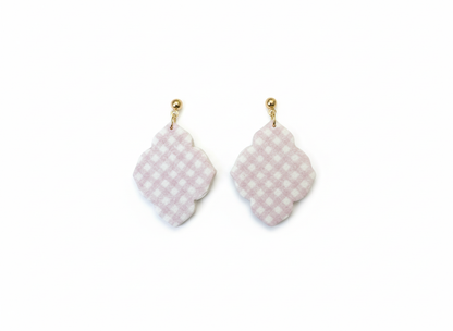 Soft Blush Gingham