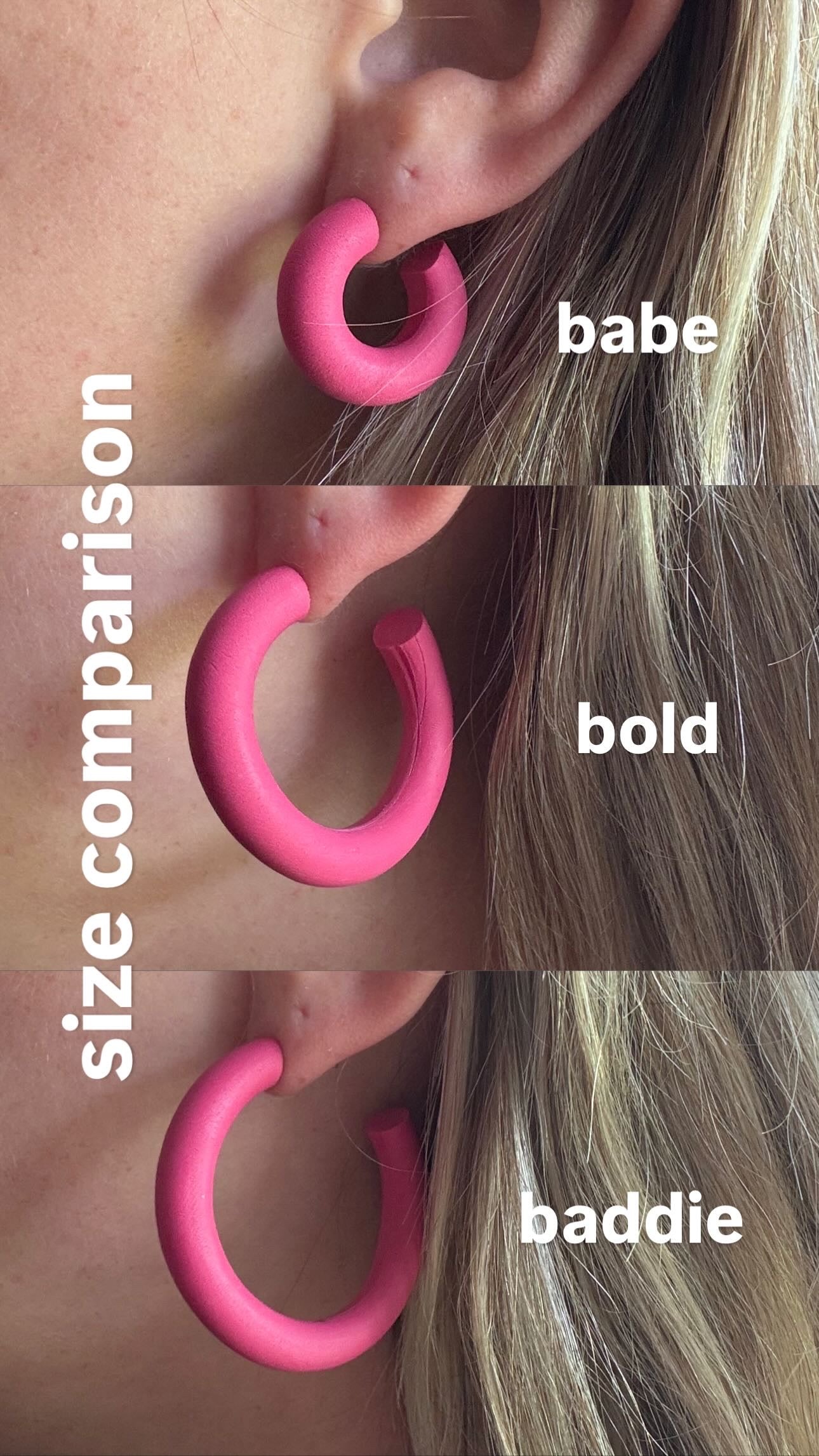 Watermelon Sorbet Hoops