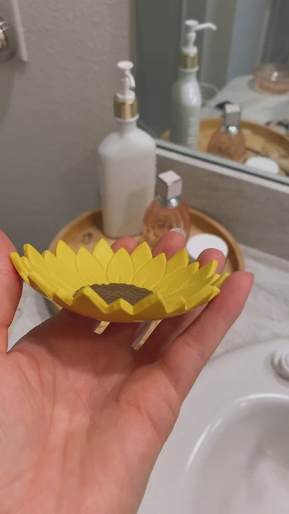 Sunflower Trinket Dish